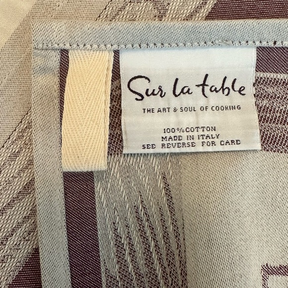 🔆2 /$12 🆕🍷Sur La Table “Antica Mescita” Italian Wine Kitchen Towel. NWT - Picture 9 of 13